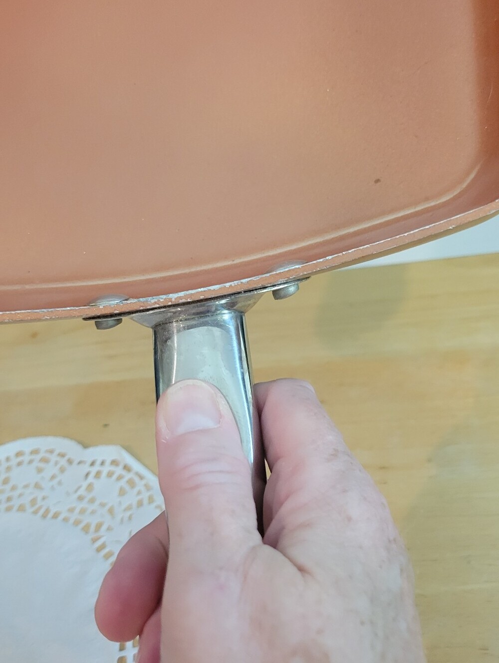 Copper Chef Square Frying Lightweight Pan Nonstick Coating 9.5" - Picture 6 of 7